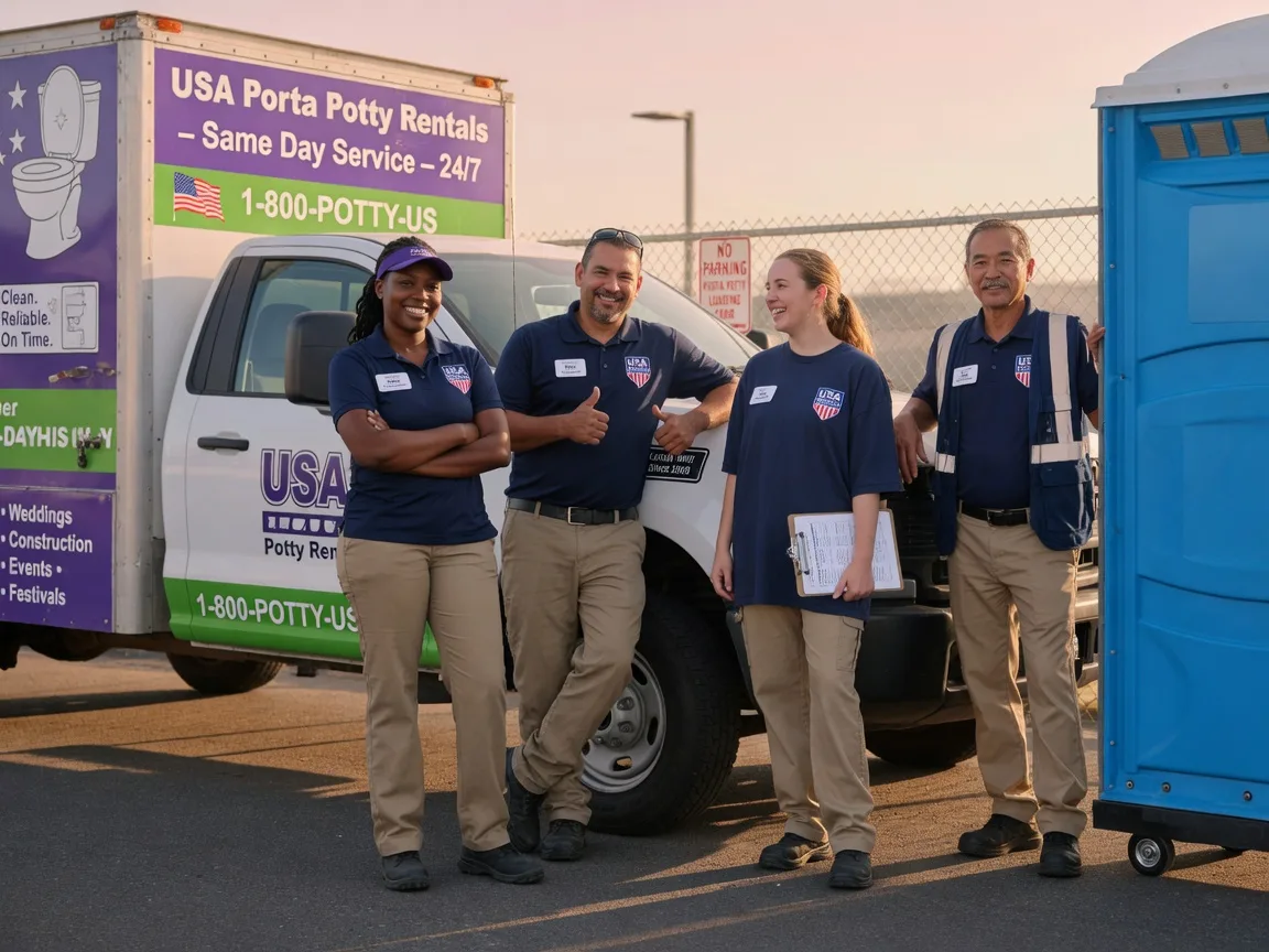 Porta Potty Rental company in Bridgeport, CT